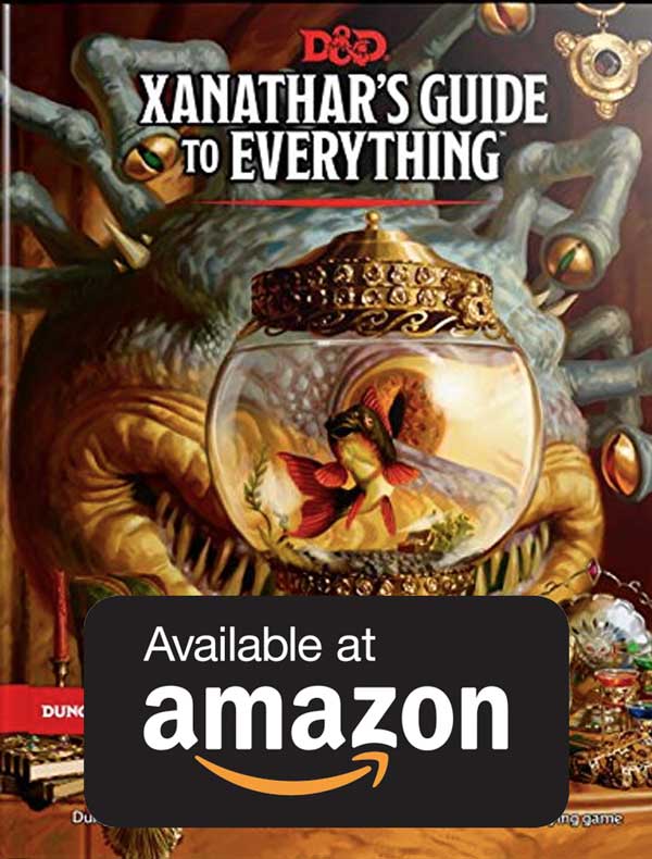 D&D 5e Xanathar's Guide to Everything